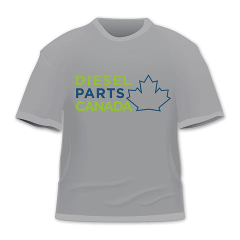 Diesel Parts Canada T-Shirt in Athletic Heather Grey - Diesel Parts Canada